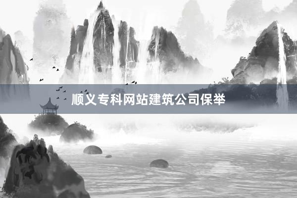 顺义专科网站建筑公司保举